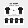 Summer new style pure color faux cotton lapel polo shirt, lapel short-sleeved business casual fashion men's POLO shirt details Picture